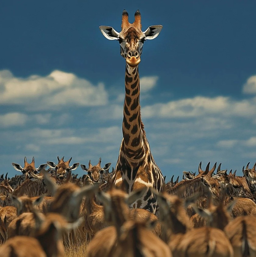 digital marketing stand out giraffe