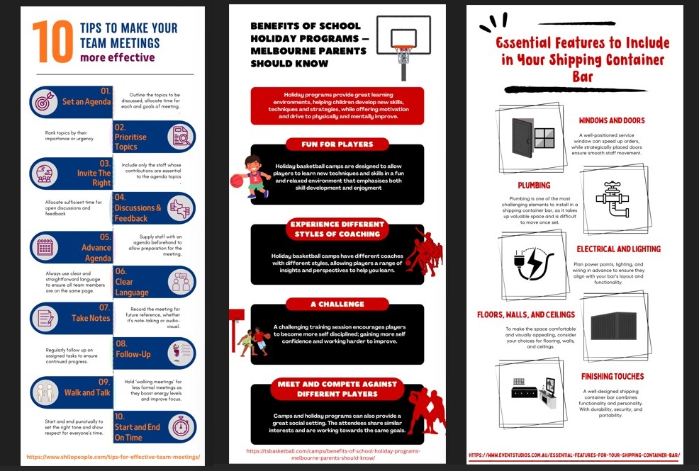 infographics for link building