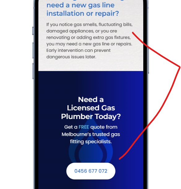 clear CTAs on mobile