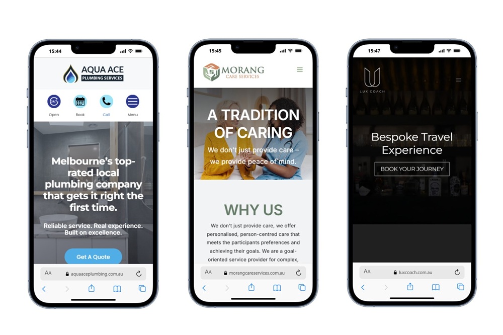 mobile first web design company