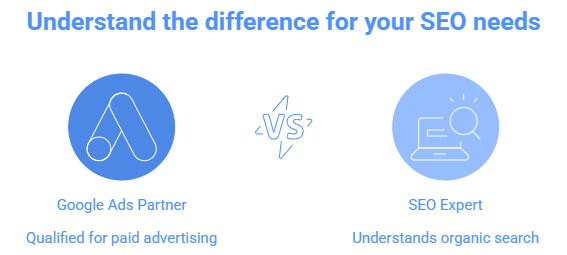 seo expert versus google ads partner