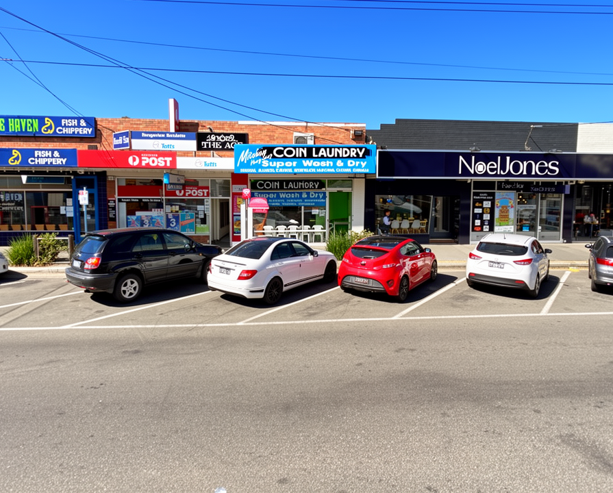 mitcham shopping strip