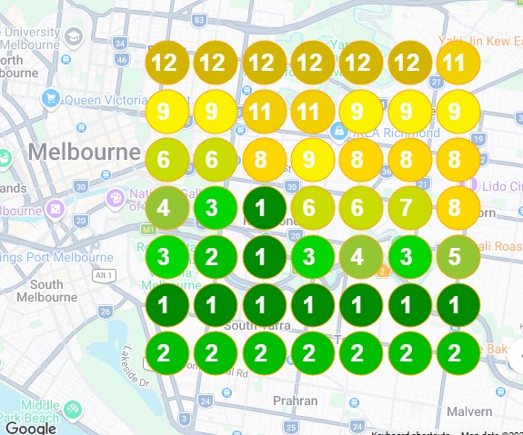 local map rankings for dental seo