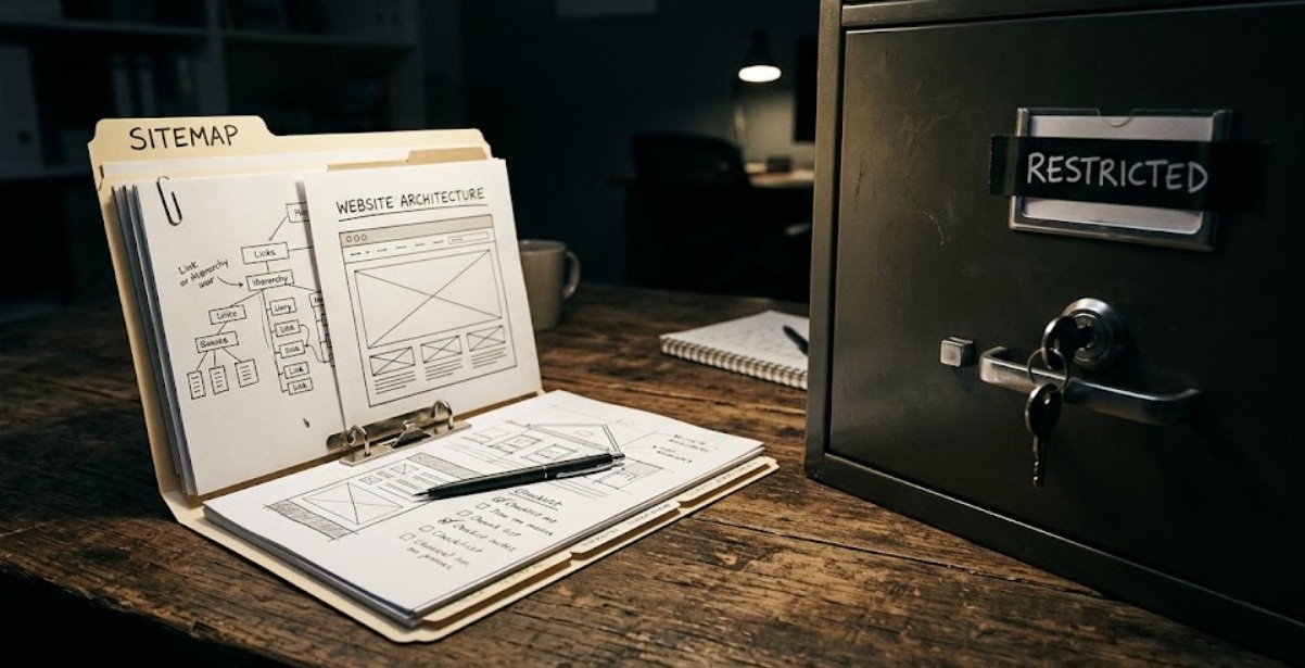 sitemap and website structure