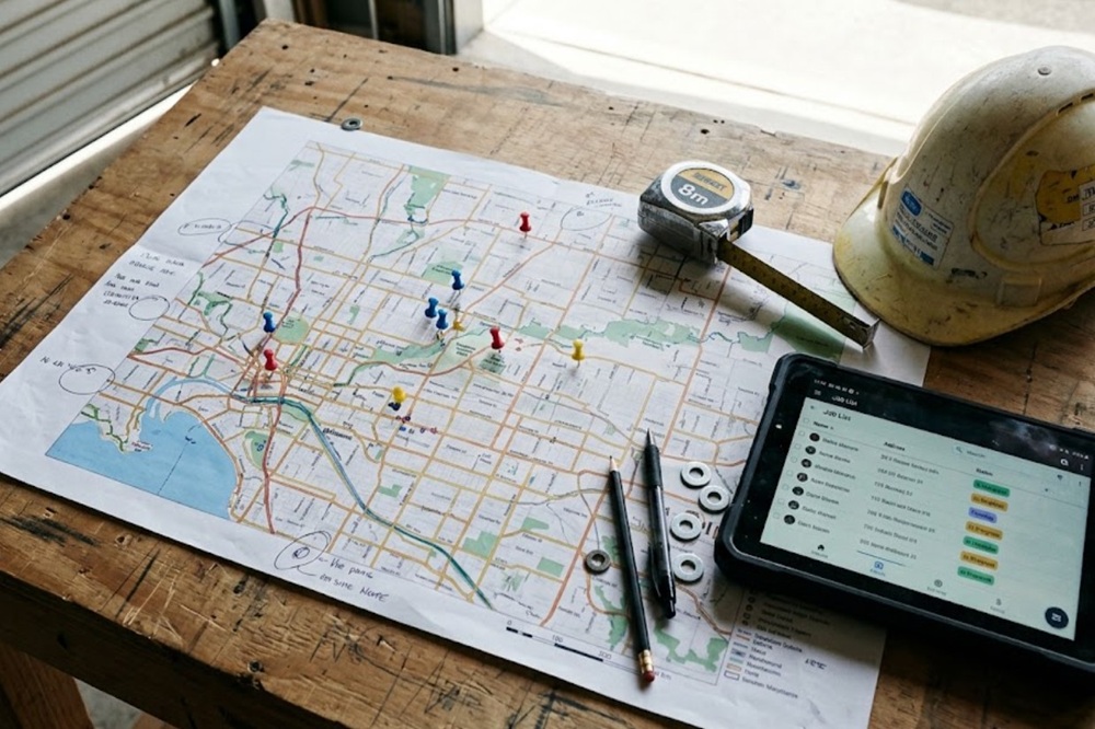 trade businesses suburb SEO rankings